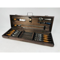 Набір шампурів у кейсі "Патріот"