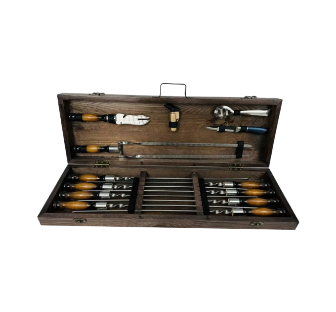 Набір шампурів у кейсі "Патріот"