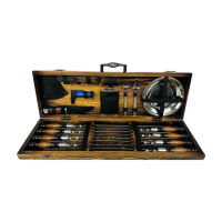 Набор шампуров в кейсе "Пикник LUX"