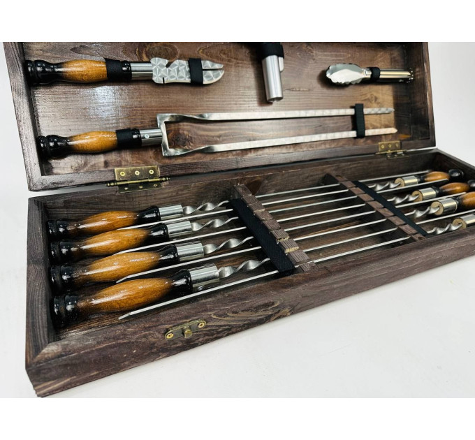 Набір шампурів у кейсі "Преміум-2"