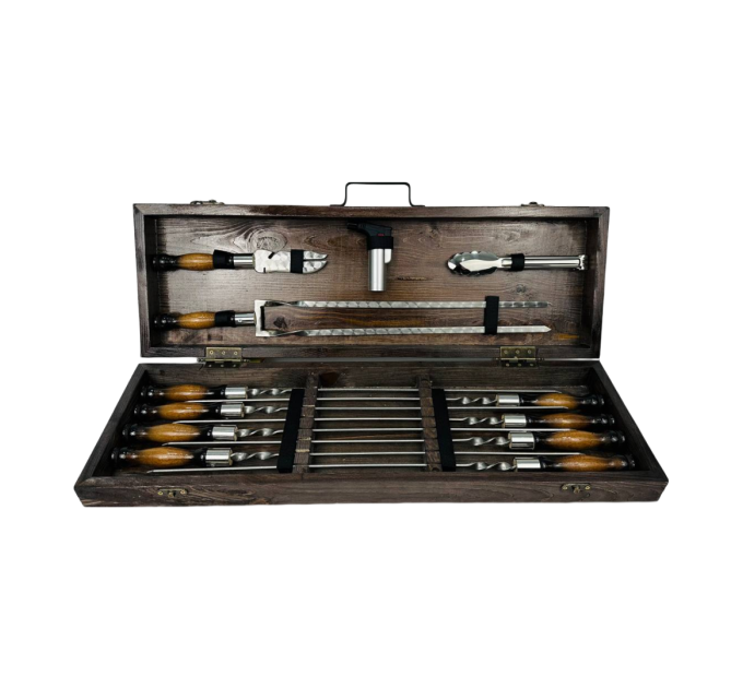 Набір шампурів у кейсі "Преміум-2"