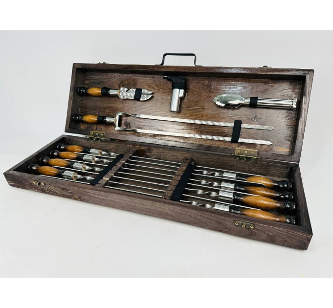 Набір шампурів у кейсі "Преміум-2"