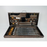 Набір шампурів у кейсі "Преміум" (великий)