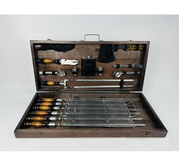 Набор шампуров в кейсе "Премиум" (большой)