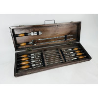 Набір шампурів у кейсі "Преміум" (маленький)