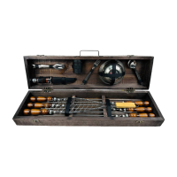 Набор шампуров в кейсе "Робинзон"