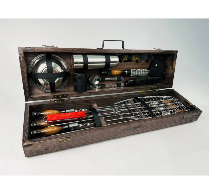 Набор шампуров в кейсе "Рыбак"