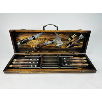 Набір шампурів у кейсі "Сафарі"