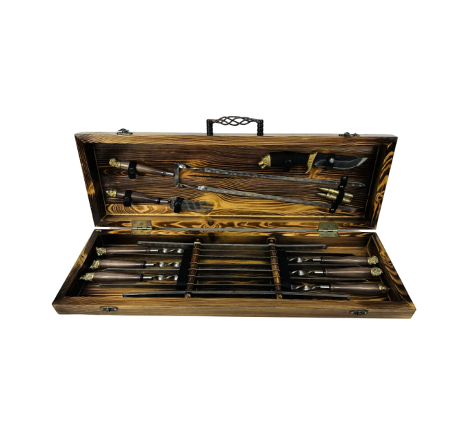 Набор шампуров в кейсе "Сафари-2"