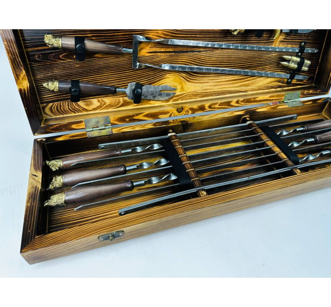 Набор шампуров в кейсе "Сафари-2"