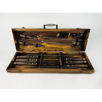 Набір шампурів у кейсі "Сафарі-2"