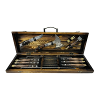 Набор шампуров в кейсе "Сафари"