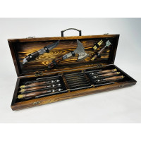 Набір шампурів у кейсі "Сафарі"