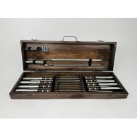 Набір шампурів у кейсі "Срібло"