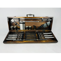 Набір шампурів у кейсі "Срібло MAX"