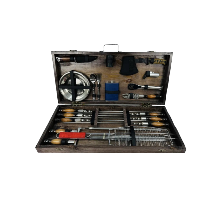 Набір шампурів у кейсі "Шашличник"