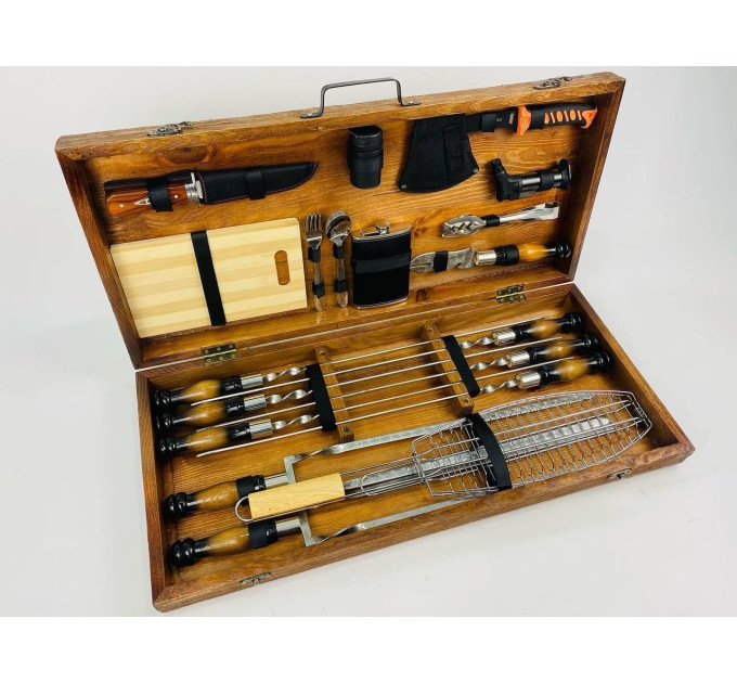 Набор шампуров в кейсе "Шашлычник Лайт"