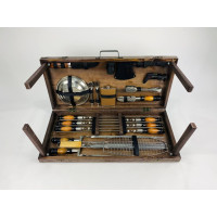 Набор шампуров в кейсе "Шашлычник LUX"