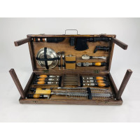 Набор шампуров в кейсе "Шашлычник LUX"