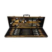 Набор шампуров в кейсе "Трофей LUX"
