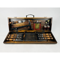 Набор шампуров в кейсе "Викинг" Набор шампуров в кейсе "Викинг"