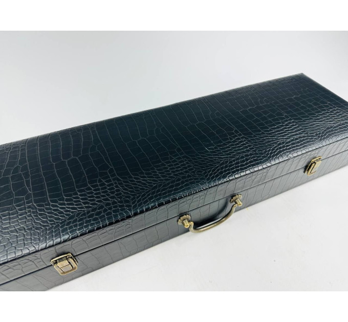 Набор шампуров в кожаном кейсе "VIP 6"