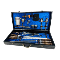 Набор шампуров в кожаном кейсе "VIP 8"