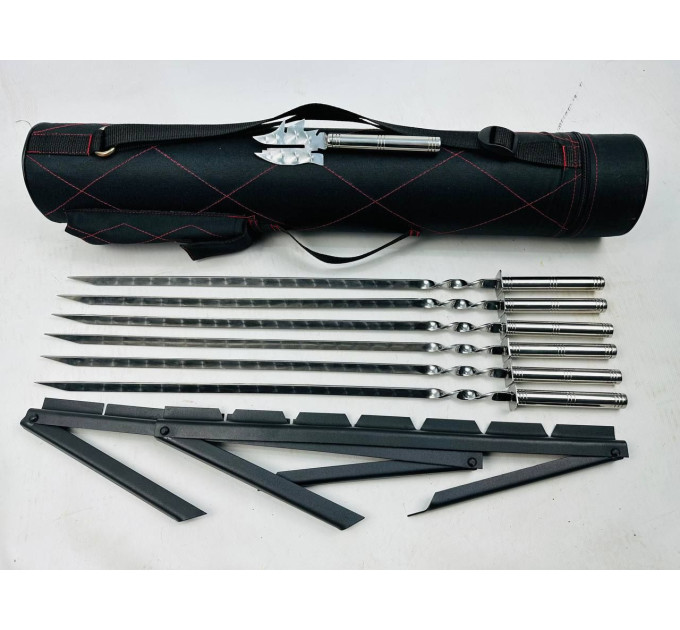 Набор шампуров в тубусе Классик