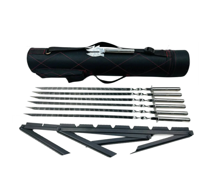 Набор шампуров в тубусе Классик