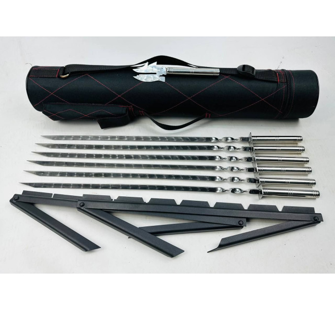 Набор шампуров в тубусе Классик