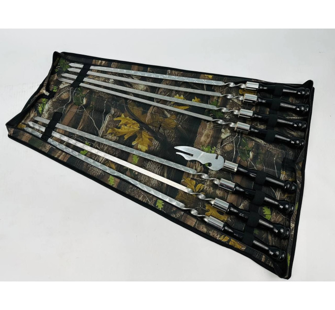 Набор в чехле "Блэк" (7 шт, вилка-нож)