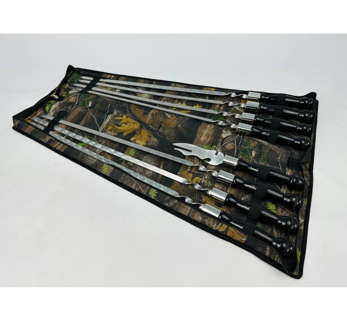 Набор в чехле "Блэк" (7 шт, вилка-нож)