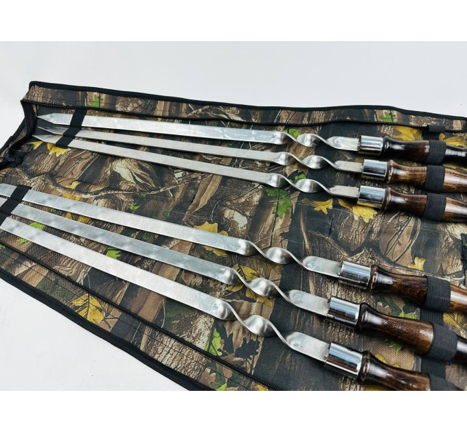 Набір шампурів для люля-кебаб у чохлі (кільце) (6 шт)