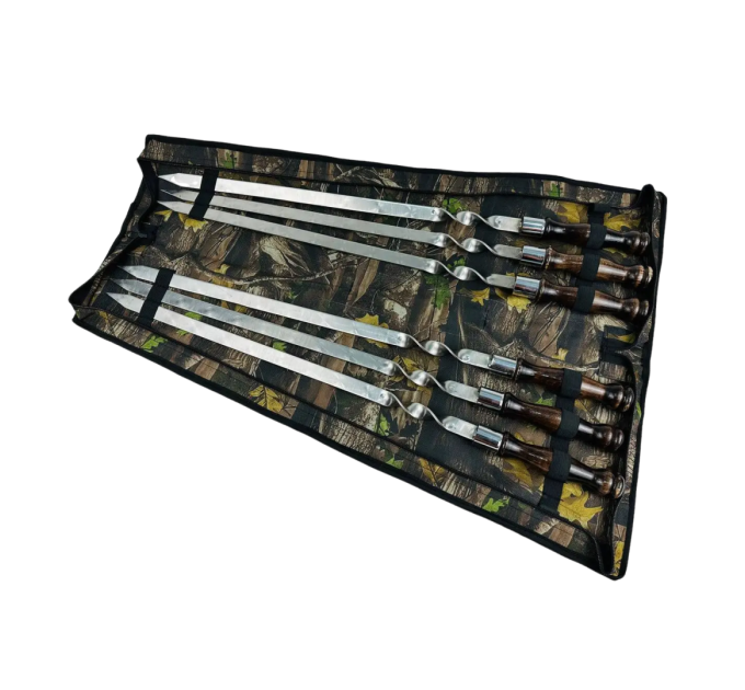 Набір шампурів для люля-кебаб у чохлі (кільце) (6 шт)