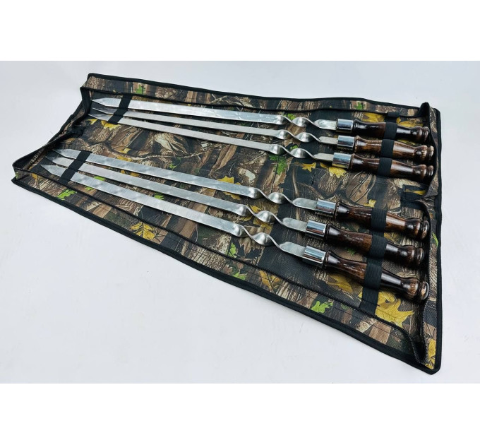 Набір шампурів для люля-кебаб у чохлі (кільце) (6 шт)