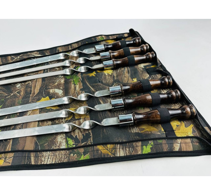 Набір шампурів для люля-кебаб у чохлі (кільце) (6 шт)