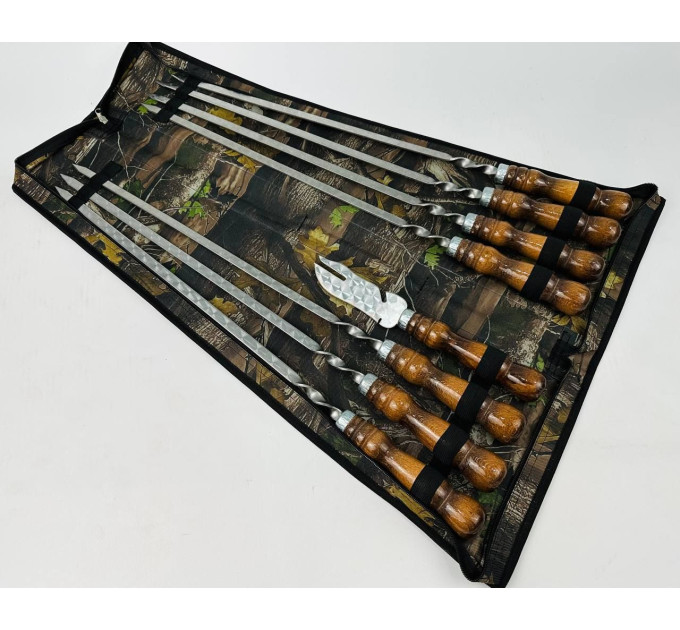 Набор в чехле "Кизляр" (7 шт, вилка-нож)