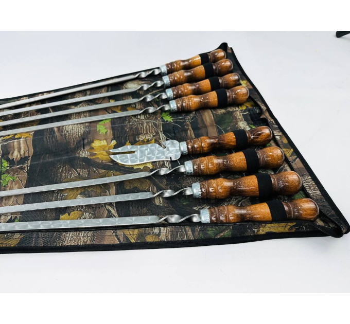 Набор в чехле "Кизляр" (7 шт, вилка-нож)