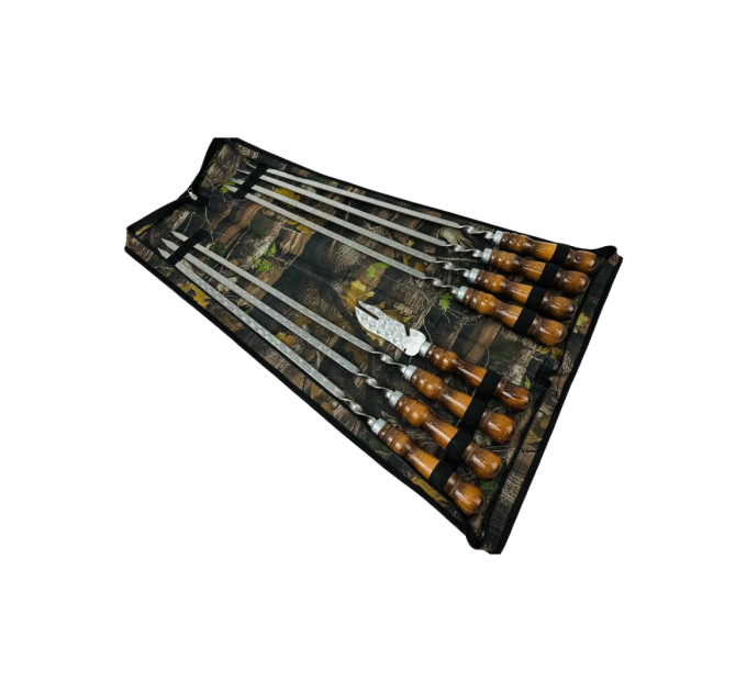 Набор в чехле "Кизляр" (7 шт, вилка-нож)