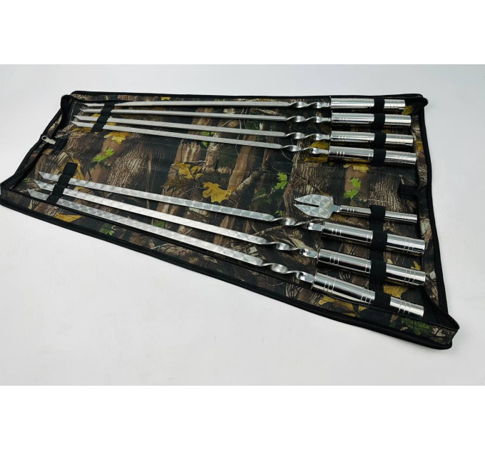 Набор в чехле "Серебро" (7 шт, вилка для снятия)