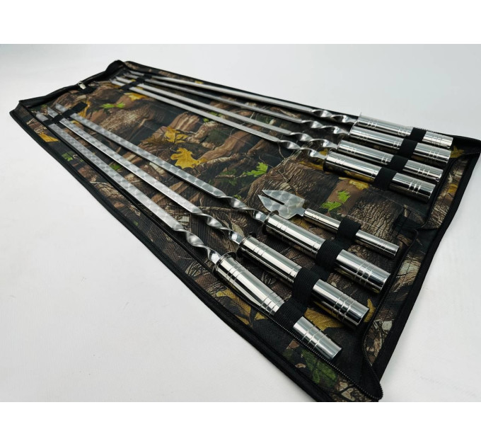 Набор в чехле "Серебро" (7 шт, вилка для снятия)