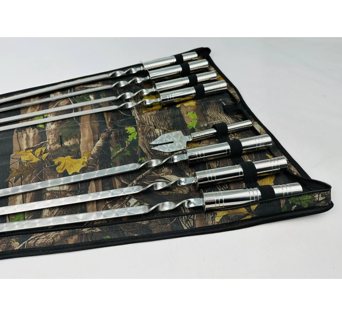 Набор в чехле "Серебро" (7 шт, вилка для снятия)