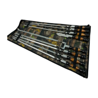 Набор в чехле "Премиум" (6 шт, двойной шампур, вилка-нож) Набор в чехле "Премиум" (6 шт, двойной шампур, вилка-нож)