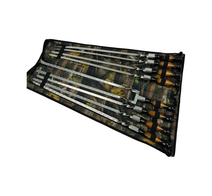 Набор в чехле "Премиум" (7 шт, двойной шампур)