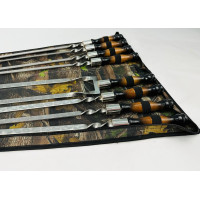 Набор в чехле "Премиум" (7 шт, двойной шампур) Набор в чехле "Премиум" (7 шт, двойной шампур)