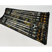 Набор в чехле "Премиум" (7 шт, двойной шампур) Набор в чехле "Премиум" (7 шт, двойной шампур)