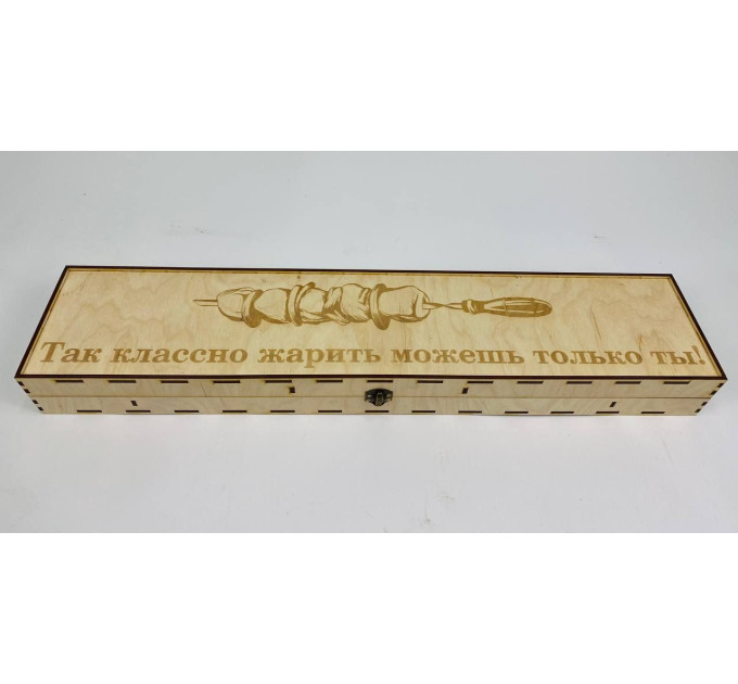 Подарунковий набір "Вуд" у кейсі з фанери