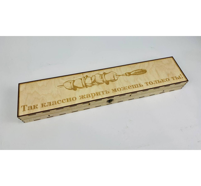 Подарунковий набір "Вуд" у кейсі з фанери