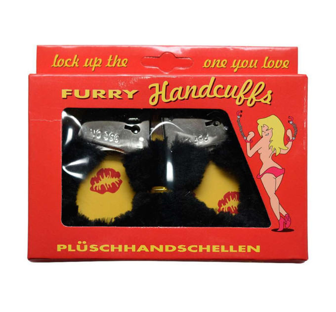 Наручники хутряні (чорні)