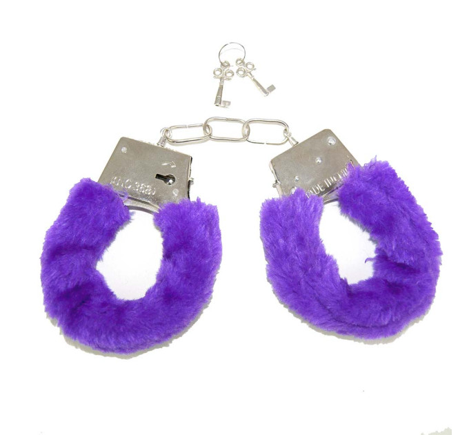 Наручники хутряні (фіолетові)